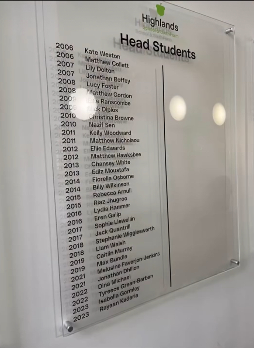 honour boards