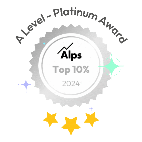  A level platinum award logo