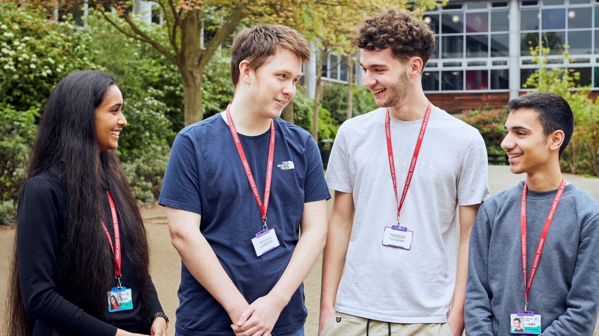 Sixth form students