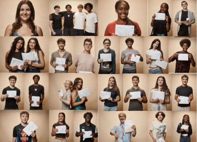Highlands School - A level Results Day 2025